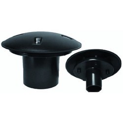 RTF bodem/wanddoorvoer + kap 63mm - Effast