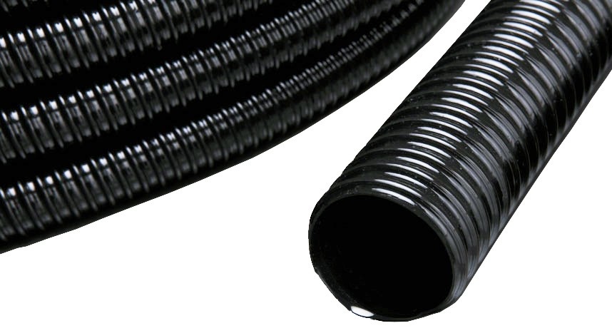 AquaForte Zuig/persslang zwart 25mm 50 meter prijs per meter afbeelding