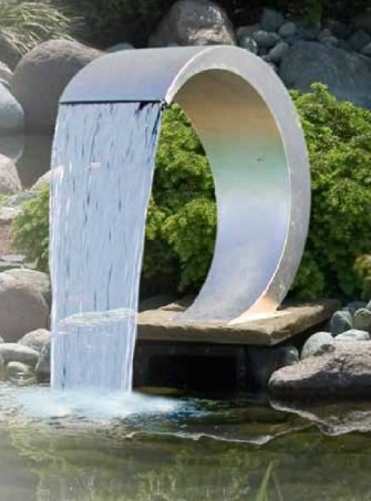 Ubbink Mamba Waterval Roestvrij Staal afbeelding