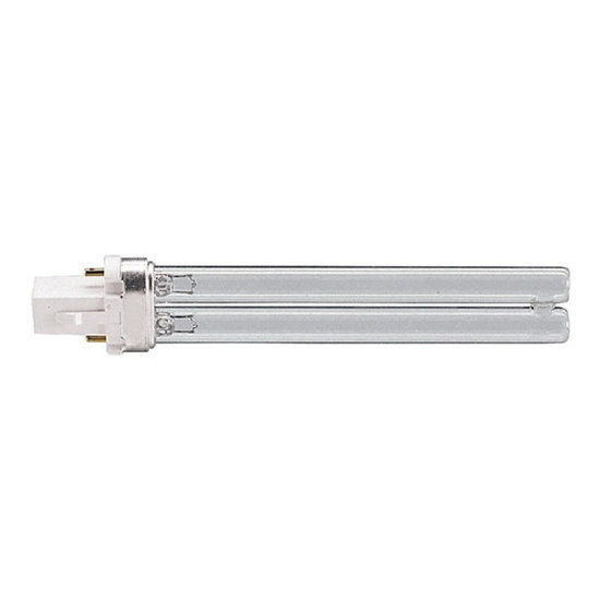 Xclear Pl Lamp 9 Watt Aquaforte/ Xclear met 2 pennetjes