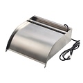 Ubbink Rvs Nevada Designwaterval 30 cm met witte Led verlichting