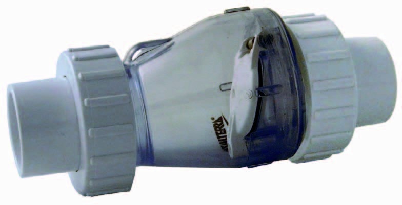 Valterra Transparante Terugslagklep - 3/3 - 50 Mm - Met Veer - Valterra afbeelding