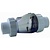 Valterra Transparante Terugslagklep - 3/3 - 63mm - Met Veer - Valterra