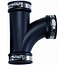 AquaForte Flexibel T-stuk 3" / 90mm - AquaForte