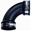 AquaForte Flexibele bocht 3" / 90mm - AquaForte