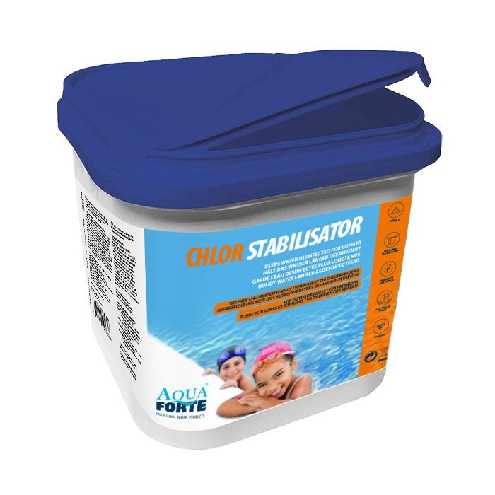 AquaForte Chloorstablilisator 4,5 KG - AquaForte afbeelding