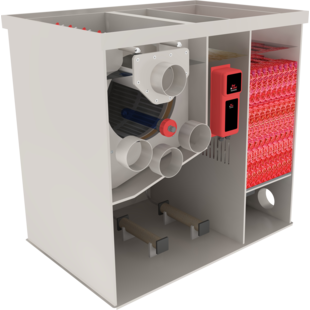 Happy Combi Filter [excl. filtermateriaal] -  AquaKing