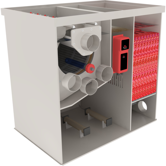 Aquaking  Happy Combi Filter [excl. filtermateriaal] -  AquaKing