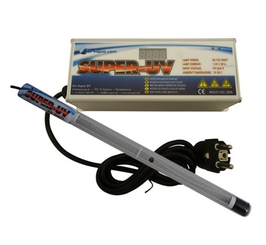 Air Aqua Super UV Dompel Amalgaam 105 Watt Set - Air Aqua