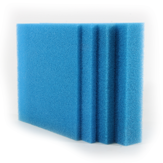MaJa Koi Filterschuim 50x50x2 cm grof - blauw - Maja Koi