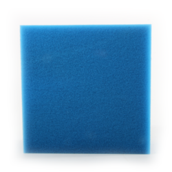Filterschuim 50x50x2 cm middel - blauw - Maja Koi