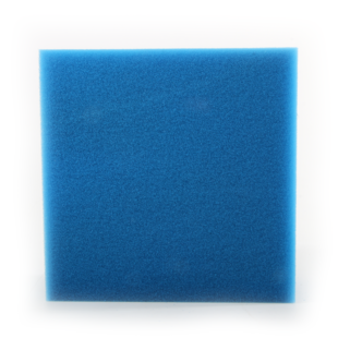 Filterschuim 50x50x5 cm middel blauw