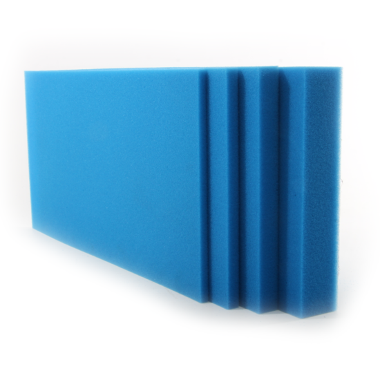 MaJa Koi Filterschuim 100x50x3 cm fijn - blauw - Maja Koi