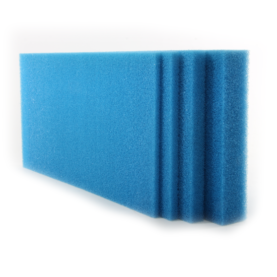 MaJa Koi Filterschuim 100x50x3 cm grof - blauw - Maja Koi