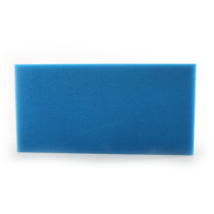 Filterschuim 100x50x5 cm middel - blauw - Maja Koi