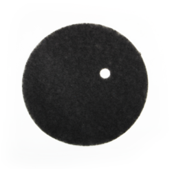 Filtermat rond carbon Ø33 cm met gat - Maja Koi