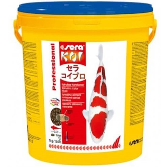 Sera Sera Koi Professional Spirulina-kleurvoeder 7 kg Koivoer - Sera