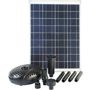 SolarMax 2500 incl. solarpaneel en fonteinpomp