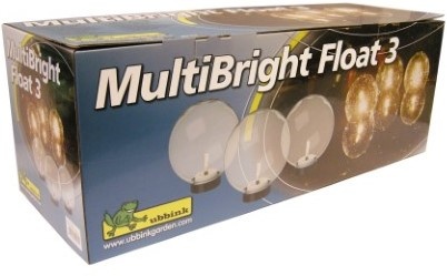 Ubbink Multibright Float drijvende lichtbol LED, transparante bollen set à 3 - Ubbink afbeelding