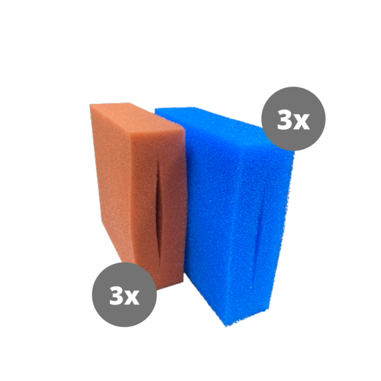 MaJa Koi Filterschuim geschikt voor Oase Biotec 10 - Totaalset