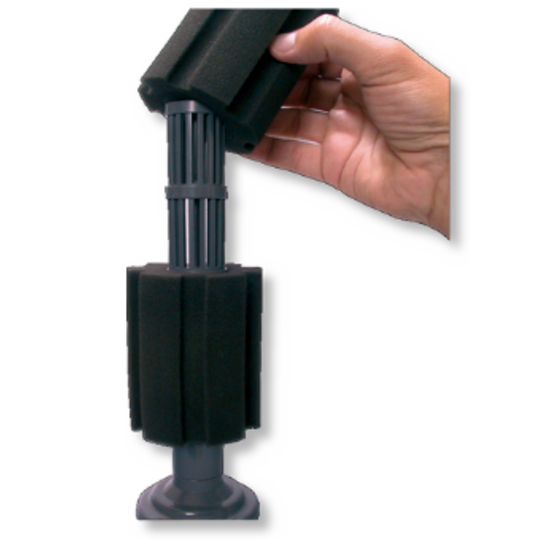 MaJa Koi TekAir Filterspons Zwart, fijn 1 stuk - JBL