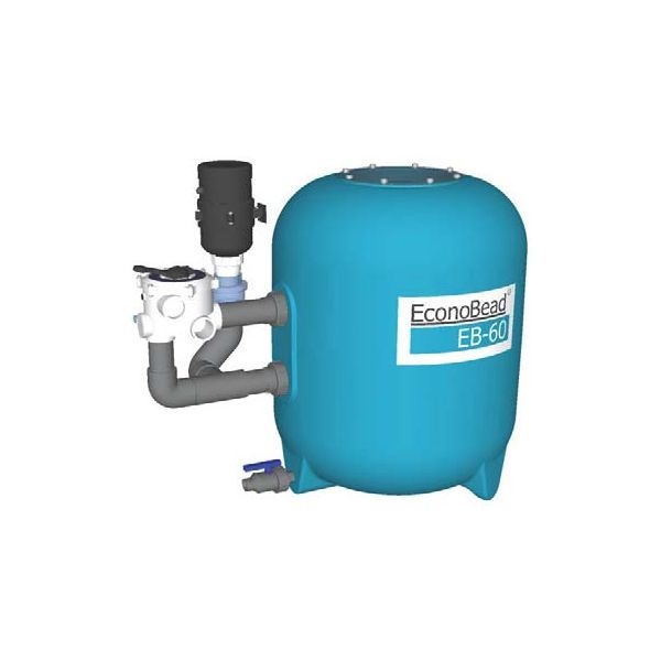 AquaForte EconoBead filter EB60 1½" klep 50mm afbeelding
