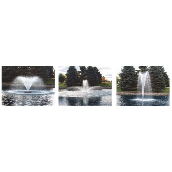 AquaForte Drijvende fonteinset + nozzle set - AquaForte