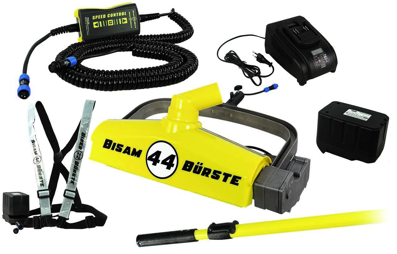 AquaForte Bisam 44 borstel set 24V - AquaForte afbeelding