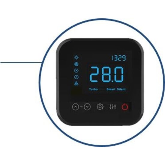 AquaForte Extra display Pro Elyo Touch - AquaForte