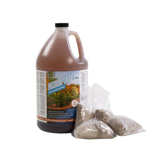 Microbe-Lift Autumn Winter Prep 4l + 8 Zakjes - Microbe-Lift