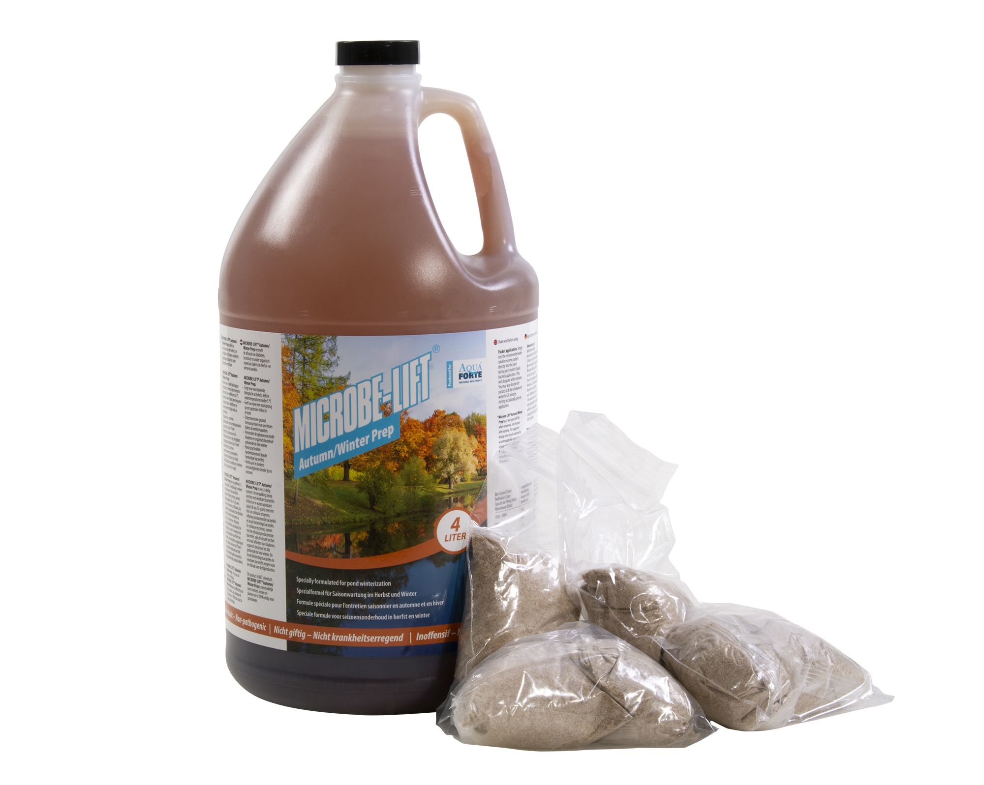 Microbe-Lift Autumn Winter Prep 4l + 8 Zakjes - Microbe-Lift