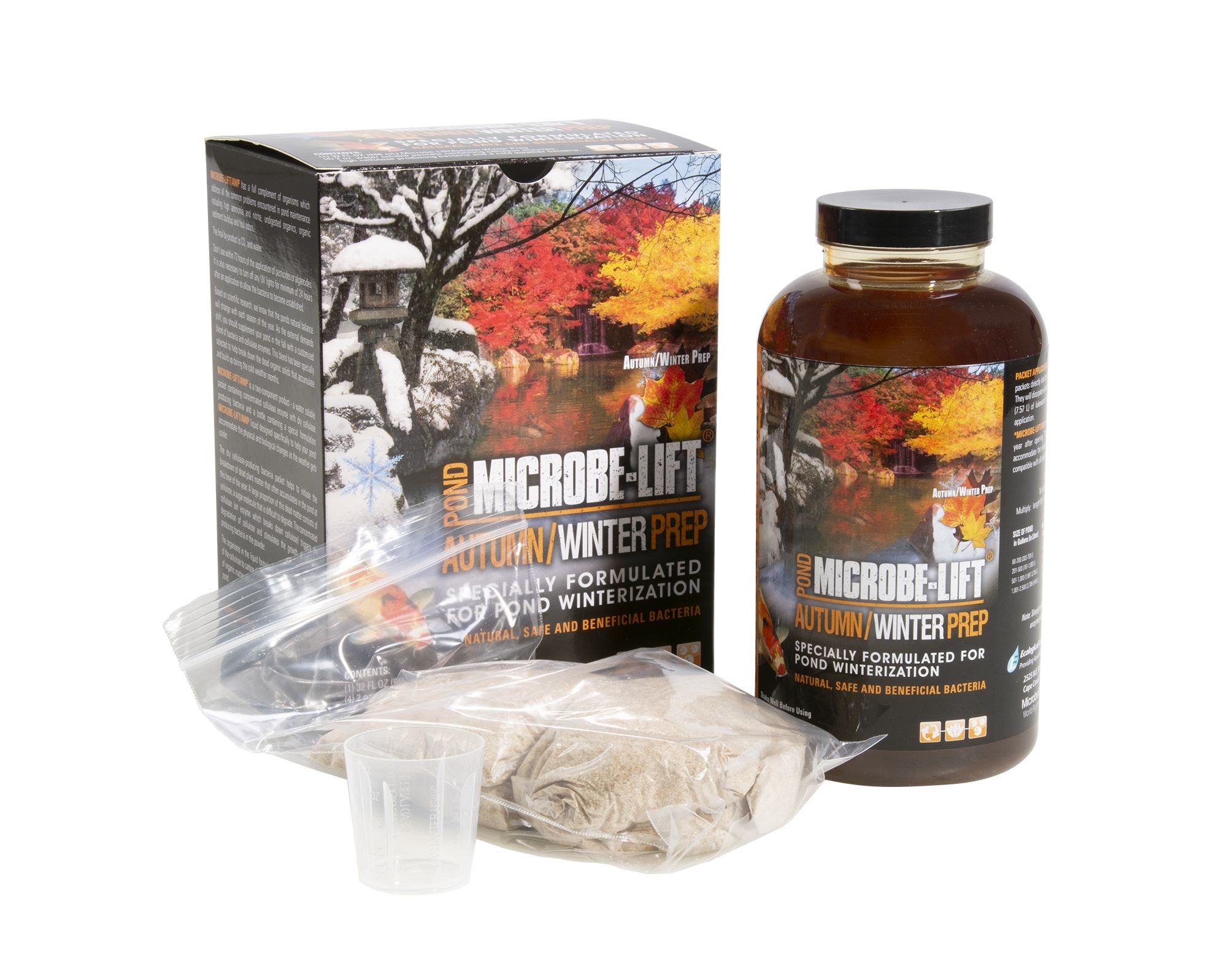 Microbe-Lift Autumn Winter Prep 1l + 2 Zakjes - Microbe-Lift afbeelding