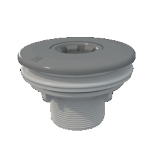 Multiflow Inspuiter ABS grijs 2" x 50mm - folie - AquaForte