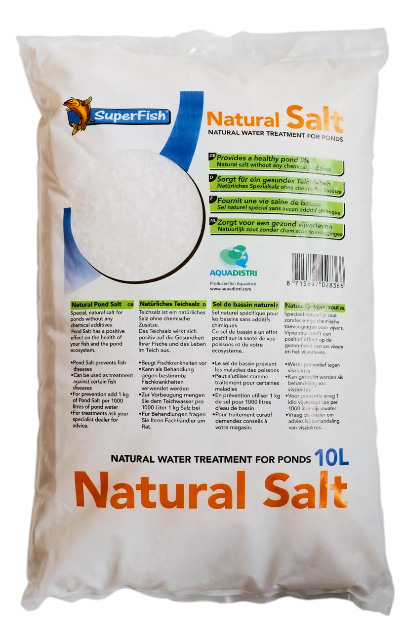 SuperFish  Vijver Natuurzout Zak 10 Liter - SuperFish afbeelding