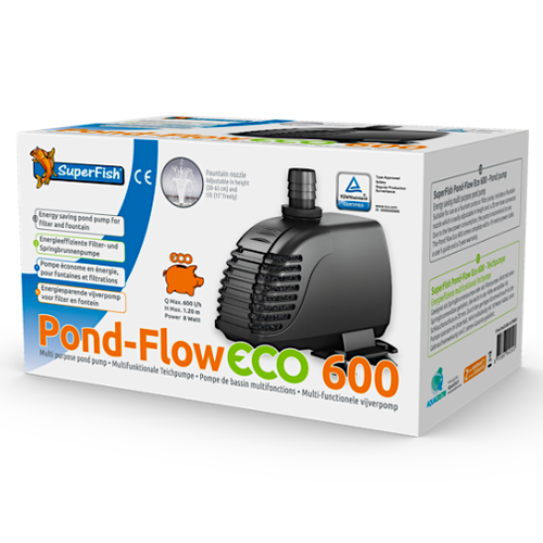 SuperFish  Pond Flow Eco 600 - Vijverpomp - SuperFish afbeelding