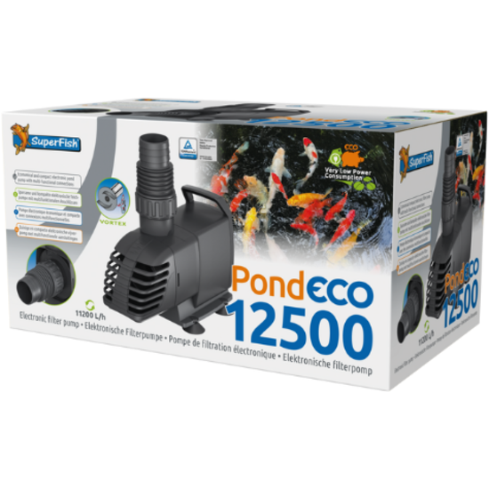 SuperFish  Pond Eco 12500 85 Watt - Vijverpomp - SuperFish