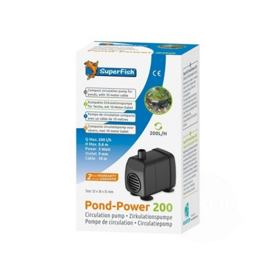 SuperFish  Pond-Power 200 - SuperFish