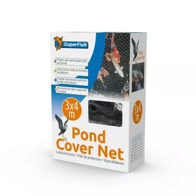 SuperFish  Vijverafdeknet 3x4 M + 10 pinnen - SuperFish afbeelding