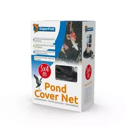 Vijverafdeknet 5x4M + 14 pinnen - SuperFish