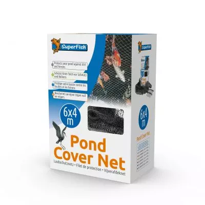 SuperFish  Vijverafdeknet 6x4 M + 14 pinnen  - SuperFish afbeelding