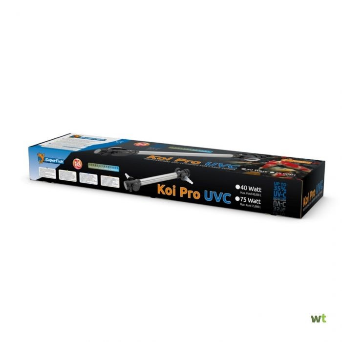 SuperFish  Koi pro rvs uvc T-5 75Watt / 75.000L - SuperFish afbeelding
