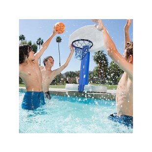2 in 1 Basketbal & Volleybal water spel - Interline