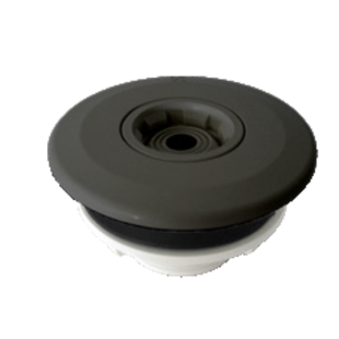 Multiflow Inspuiter ABS antraciet 2" x 50mm - paneel / prefab - Astralpool