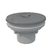 AstralPool Stofzuigaansluiting ABS 2" x 50mm - paneel / prefab grijs - Astralpool