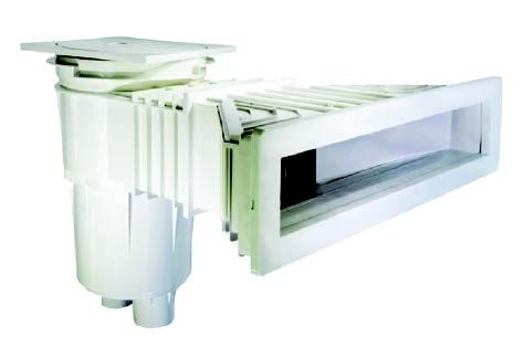 AstralPool Skimmer ABS NORM 17,5 liter folie/paneel / prefab - Astrapool afbeelding