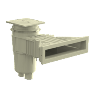 Skimmer ABS NORM beige 17,5 liter folie / paneel / prefab - Astralpool