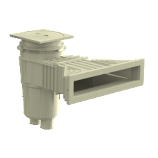 AstralPool Skimmer ABS NORM beige 17,5 liter folie / paneel / prefab - Astralpool