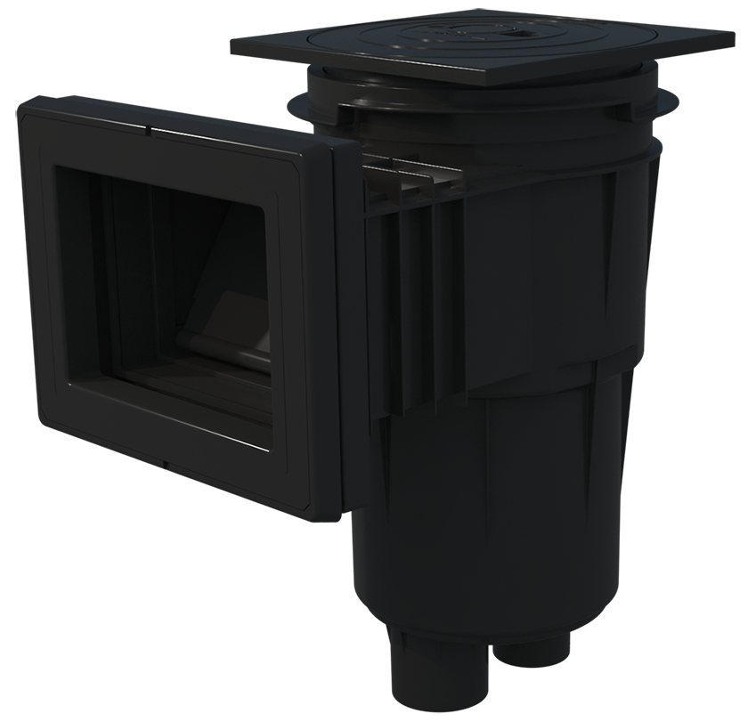 AstralPool Skimmer ABS antraciet standaard 17,5 liter - folie - AstralPool afbeelding
