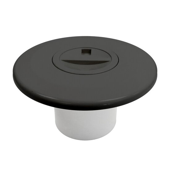 AstralPool Stofzuigaansluiting 2"x50mm antraciet-beton Astralpool