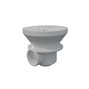 Bodemdrain beton 180mm wit Astralpool